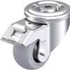 Blickle 946458 LKR-POES 80KF-FI-SG Rolka obrotowa z blachy stalowej Średnica koła: 80 mm Maksymalne obciążenie: 110 kg 1