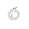 kabel LAN MicroConnect V-UTP6A07W-FLAT-LSZH, 1 szt., RJ45, 7 m, biały