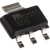 Regulator napięcia 3,3 V SOT-223 Montaż powierzchniowy wyjścia: 1 Stałe MIC5201-3.3YS-TR