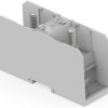 Screw terminal block, screw connection, 185 mm², 2 pole, 353 A, gray, 1SNA190004R2300