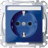 Gniazdo elektryczne Merten System M MEG2302-0378, niebieski