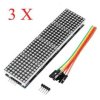 Moduł kropkowy MAX7219 4-w-1 Ekran wyświetlacza