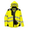 Jacket PW3 Hi-Vis Yellow/Black Womens Wi
