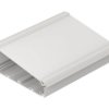 ABS/aluminum enclosure kit, (L x W x H) 232.6 x 300 x 86.2 mm, nature/black (RAL 9005), IP65, 92385300.HMT1