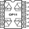 Quad Matched 741-Type Operational Amplifiers