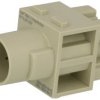 Gniazdo; Han Modular; 09140013101; metal; proste; na przewód; szary; IP65; Harting; RoHS