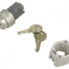 Przełącznik obrotowy z kluczem 22mm Poz.stab 2 srebrny brak 704.122.0