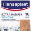 EXTRA ROBUST 2,6X7,6CM Hansaplast Extra Robust, strips, 2.6 x 7.6 cm, 16 pieces