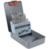Sealey AK8190 Left-Hand Spiral Drill Bit Set 19pc