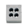 Icotek 42584 QT 4/5 Cable Grommet Dia5mm Elastomer Grey 1 piece