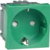 PEHA by Honeywell 1 x Płytka przycisku Gniazdo elektryczne zielony 518311 1 szt.