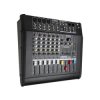 Mikser PMQ-2108+wzm.2x240W 8kan Powermikser ze wzmacniaczem