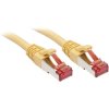 LINDY 47767 RJ45 Patch Cable Cat.6 S/FTP 7.5m Yellow Snagless 1 pc(s)