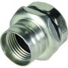 Flange socket, socket, front mounting, PushPull for circular connector M12, 21033012003