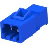 Plug, 2 pole, pitch 3.96 mm, straight, blue, 3-641439-2