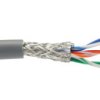 Kabel do transmisji danych 3 -parowy 0,23 mm² 6 -rdzeniowy Ekranowany 24 AWG AWG PVC 300 V Sterowanie