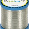 Solder, leaded, Sn60Pb40, Ø 0.75 mm, 500 g, 20600730