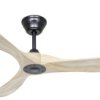 CasaFan ECO GENUINO 152 MS-NT Wentylator sufitowy 16.6 W (Ø x W) 1520 mm x 285 mm czarny (matowy) pilot zdalnego sterowa