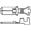 Faston plug, 6.35 x 0.81 mm, L 24.7 mm, uninsulated, straight, 0.5-1.5 mm², AWG 20-15, 344069-1