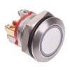 AV9SLD9486002K Momentary 19mm Red LED illuminated Vandal Push Button Switch IP67 APEM