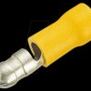 Round plug, 2.5 - 6.0 mm², yellow