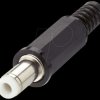 10502 DC power plug, straight, Øi = 1.7 mm, Øa = 4.75 mm, JS