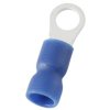 Zacisk oczkowy rozmiar przewodu 2.5mm² Ø 4.3mm izolowany średnica wew 4.3mm Niebieski RS PRO