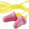 Zatyczki do uszu Jednorazowe, 34dB, kolor: Różowy, żółty, materiał: Poliuretan, 3M E.A.R CE