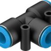 Złączka T FESTO QST-10 Średnica rury: 10 mm, 10 mm 1 szt.