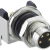 Lutronic 0832 03S9 T8CP Złącze czujnika/aktuatora do zabudowy 0832 ...S9 T8CP, piny: 3, 1 szt.