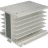 Radiator; H-110; do SSR 3-fazowych; z otworami; z uchwytem TS35 na szynę DIN; naturalny; 1,4K/W; 110mm; 100mm; 80mm; TriHero