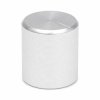Gałka aluminiowa do potencjometru na oś 6mm - 10x11mm - srebrna - GSL10