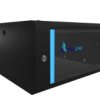 Szafa Rack Montowana Na Ścianie Extralink Lite 4U 530X400 Czarna Z Półką