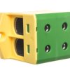 Złączka OTL150-2 kolor żółto-zielony 2xAl/Cu 25-150mm² 1000V AC / 1500V DC Zacisk uniwersalny MAA2150Y10