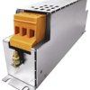 Filtr RFI 55A 3-fazowy 520 V AC 60Hz Block Montaż kołnierzowy