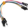 Wire Jumpers Male to Female (15 cm length, 10pcs) MIKROE-512