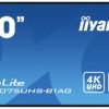 Iiyama ProLite LH5075UHS-B1AG Wyświetlacz Digital Signage EEK: G (A - G) 126 cm 49.5 cal 3840 x 2160 Pixel 24/7