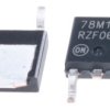 Regulator napięcia 12 V DPAK Montaż powierzchniowy wyjścia: 1 Stałe MC78M12CDTG