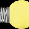 542370 LED lamp, E27, 1 W, 30 lm, yellow