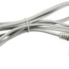 kabel zasilający AS Schwabe 70880, H03VVH2-F 2X 0,75 mm², 230 V, 1.5 m