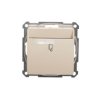SEDNA DESIGN & ELEMENTS Wyłącznik hotelowy elektroniczny beżowy SDD112121E SCHNEIDER ELECTRIC