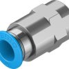 Łącznik prosty FESTO QSF-1/4-10-B Gwint wewnętrzny G1/4