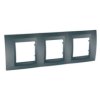 UNICA TOP Ramka 3 potrójna pozioma grafit MGU6.006.12 SCHNEIDER ELECTRIC