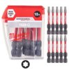Bity Udarowe Do Wkrętarki Torx Tx20 50Mm 1/4 Shockwave 10Szt Milwaukee
