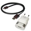 Ładowarka USB 2.4A Slim Zestaw z kablem mikro USB NEPOWER Zasilacz 230V