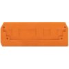 WAGO 284-339 2.5mm End Plate Orange