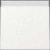 3299 27 Rocker with label field, pure white semi-gloss