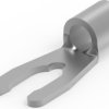 Uninsulated forked cable lug, 3-6 mm², AWG 12 to 10, 4.82 mm, 52717-1