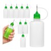 10x Butelka z Igłą PE 100ml - Aplikator do Kleju i Płynów - Dozownik