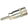 Draper 51414 1/4" Bore Vertex Air Line Coupling with Tailpiece
